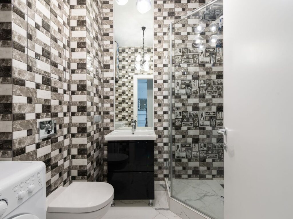 WC im Mehrfamilienhaus läuft nicht ab, Altstätten, nach der Reinigung