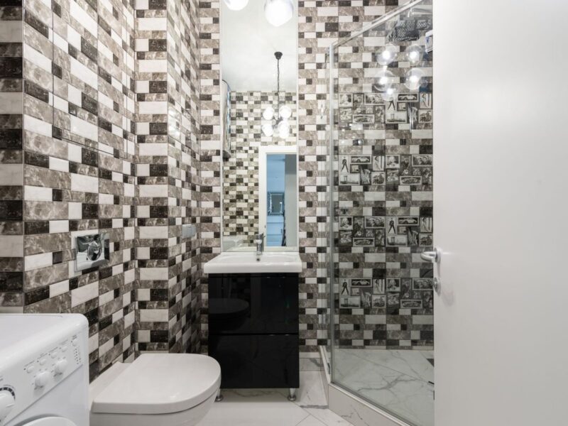 WC im Mehrfamilienhaus läuft nicht ab, Altstätten, nach der Reinigung